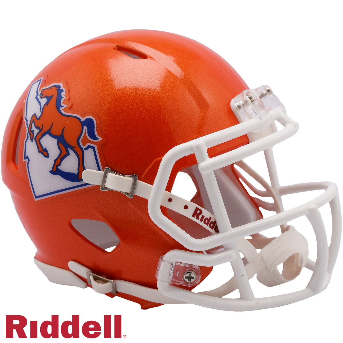 Boise State Broncos Helmet Riddell Replica Mini Speed Style Throwback