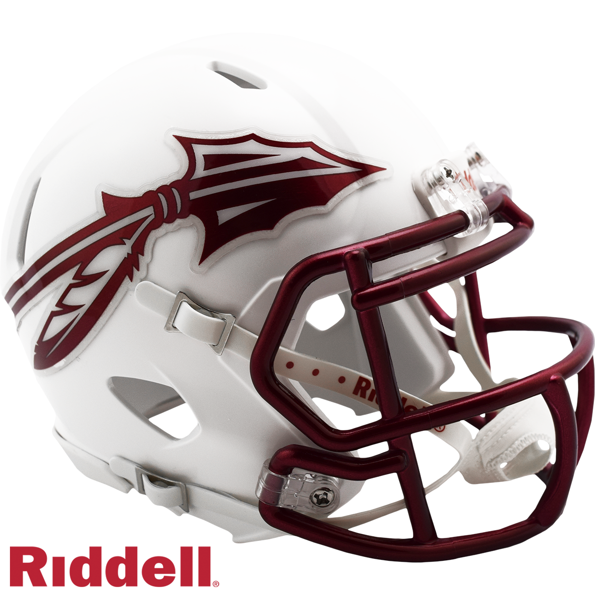 Florida State Seminoles Helmet Riddell Replica Mini Speed Style White 2023