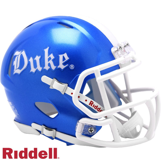 Duke Blue Devils Helmet Riddell Replica Mini Speed Style Gothic Blue
