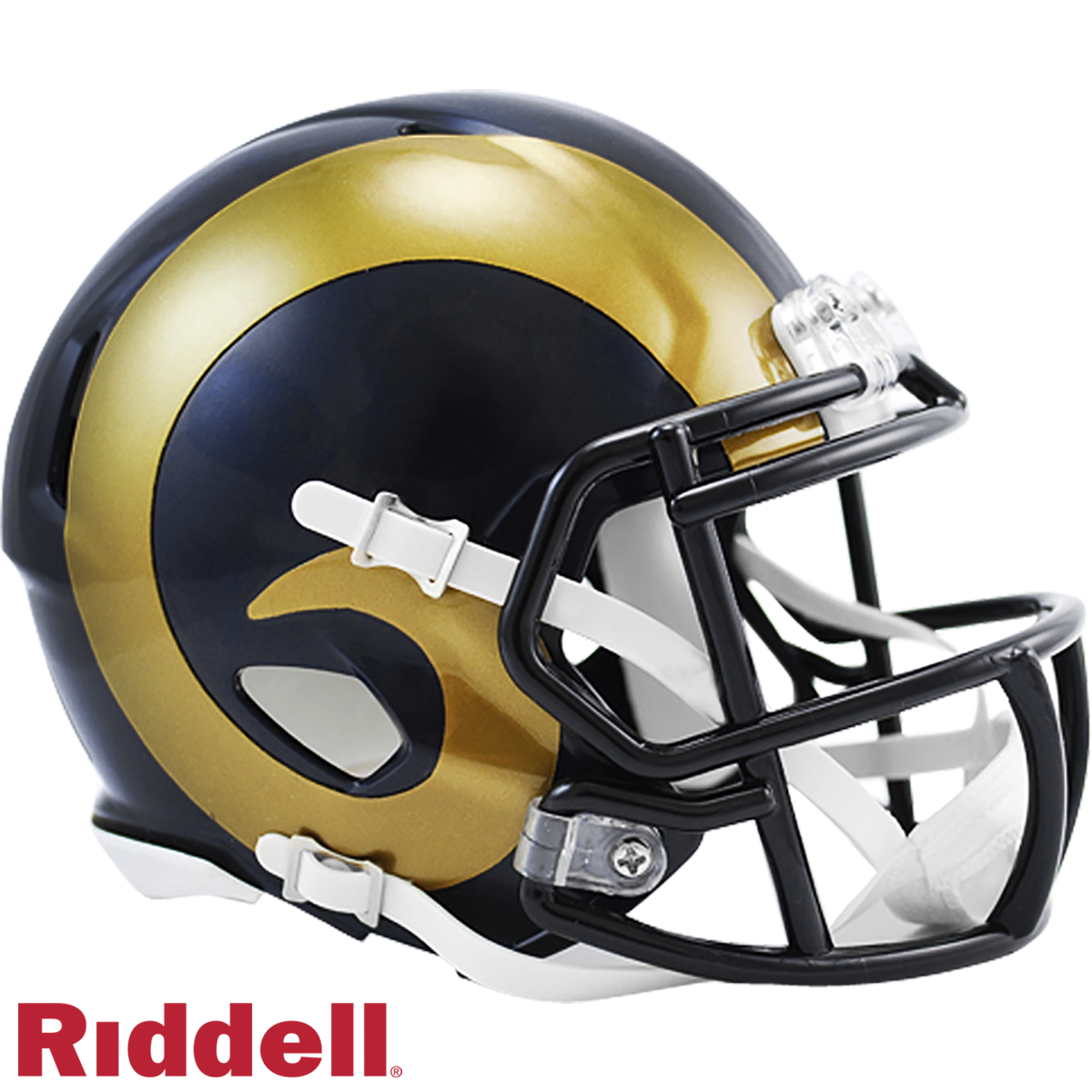 Los Angeles Rams Helmet Riddell Replica Mini Speed Style 2000-2016 T/B