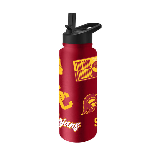 USC Trojans Quencher Bottle 34oz Stainless Steel Dreamweave