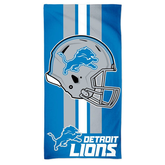 Detroit Lions Towel 30x60 Beach Style