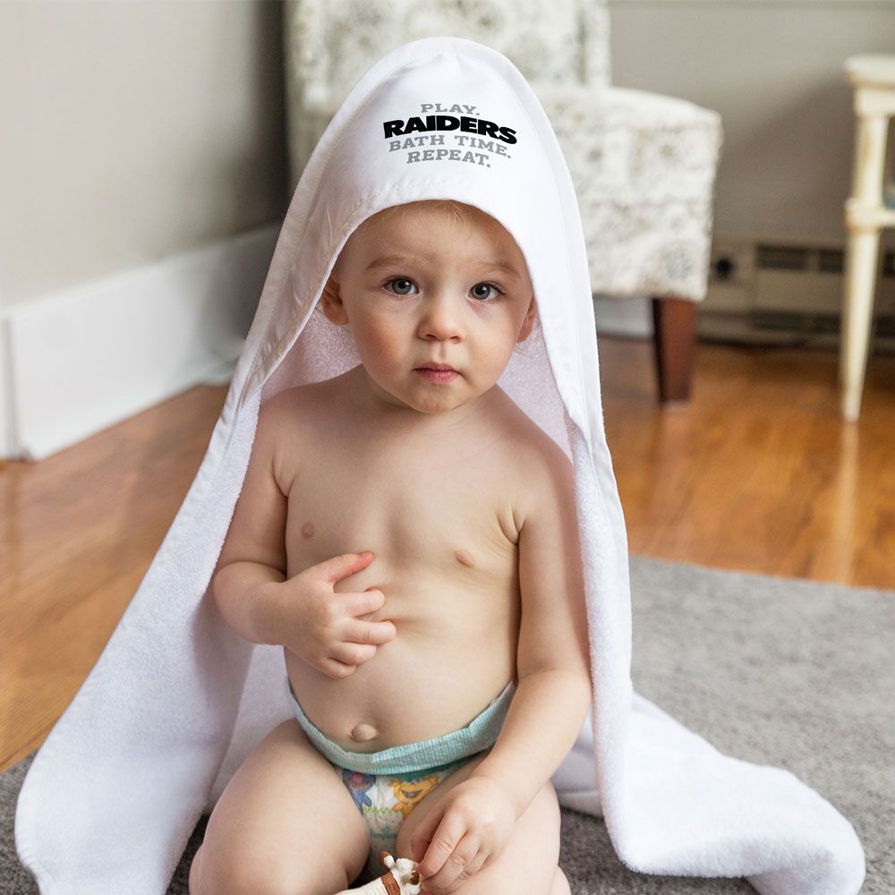 Las Vegas Raiders Hooded Baby Towel All Pro